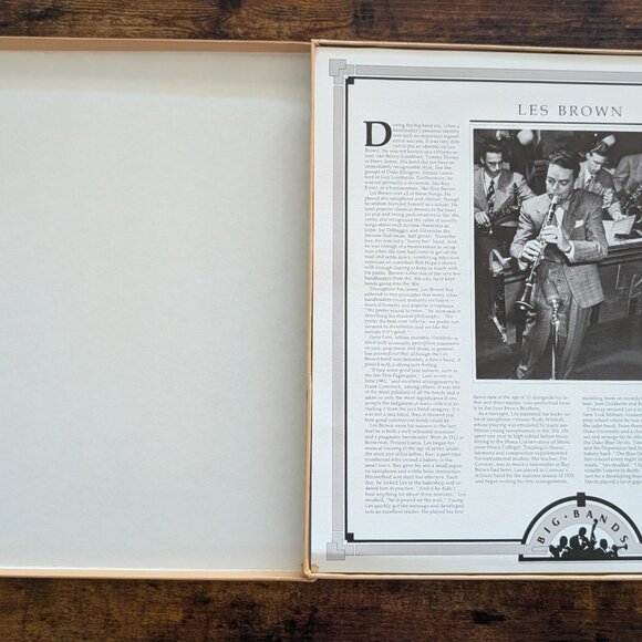 Les Brown Big Bands Time Life 2 LP vinyl Records box Set Half Speed Mastered - Picture 3 of 8